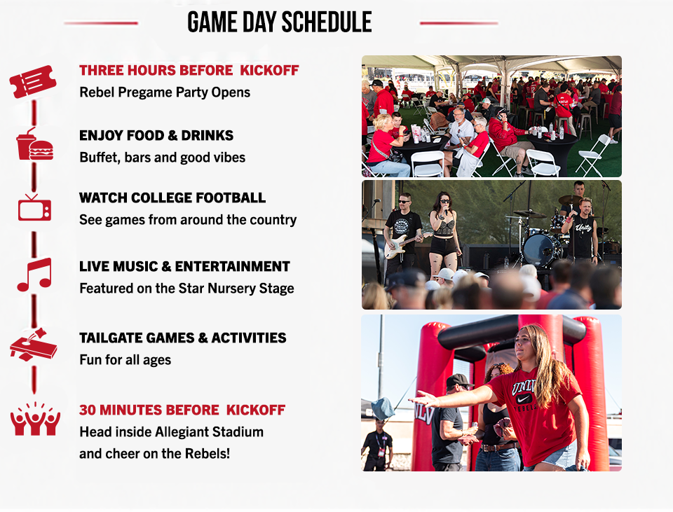 Game Day Schedule